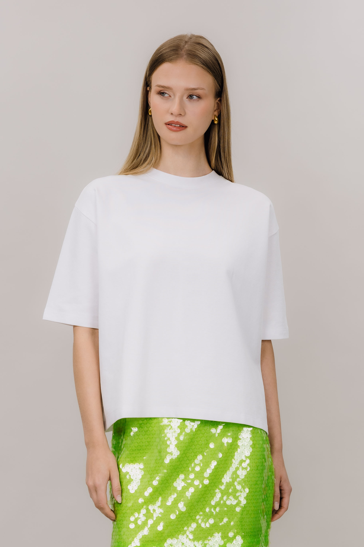 Urban Pioneers Female Abriana Tee T-SHIRT WHITE