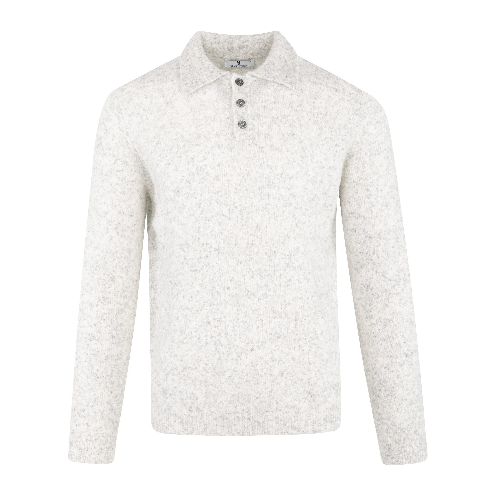 Urban Pioneers Male Adesola Sweater SWEATER LIGHT GREY MELANGE