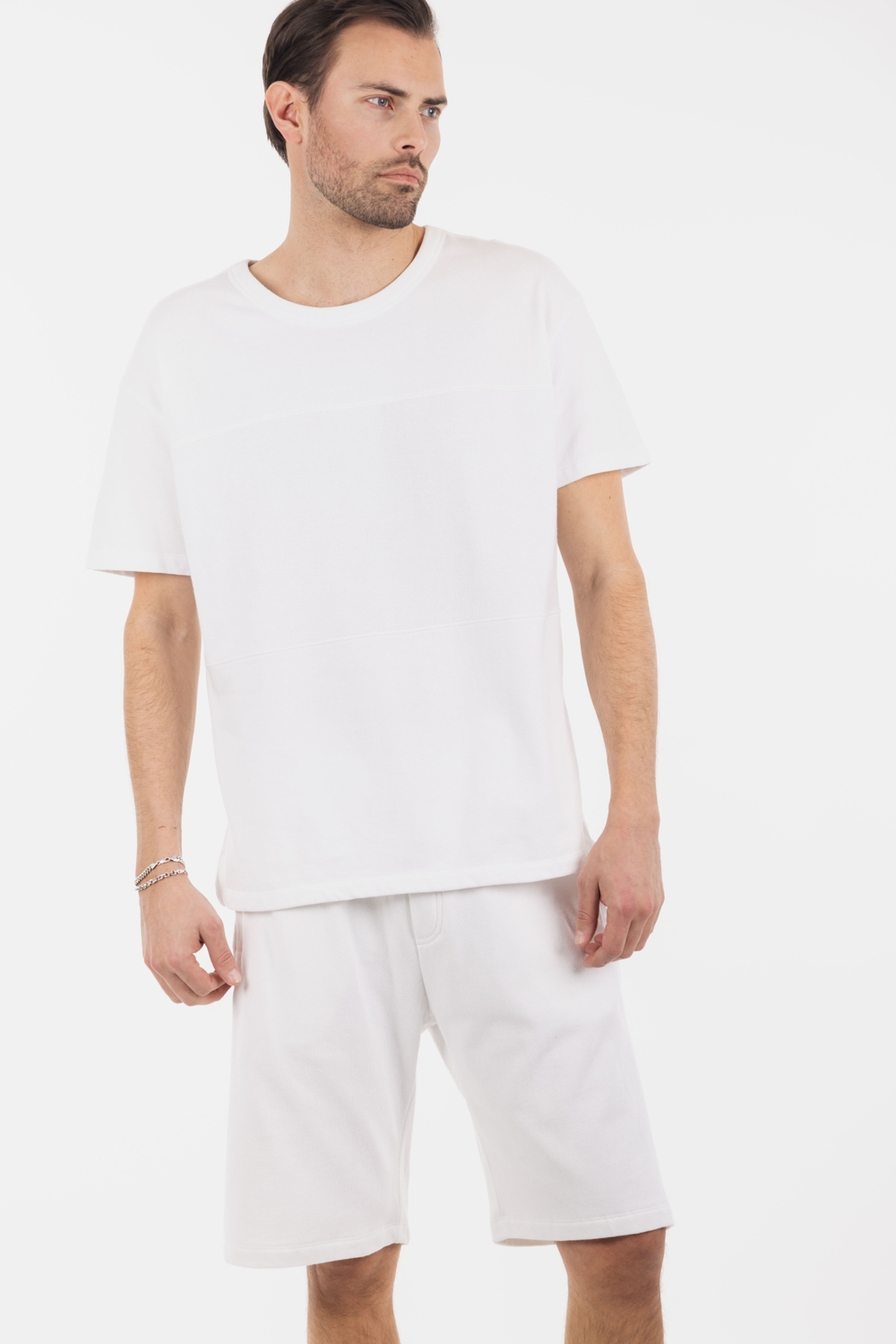 Urban Pioneers Male Adolfo Tee T-SHIRT SNOW WHITE