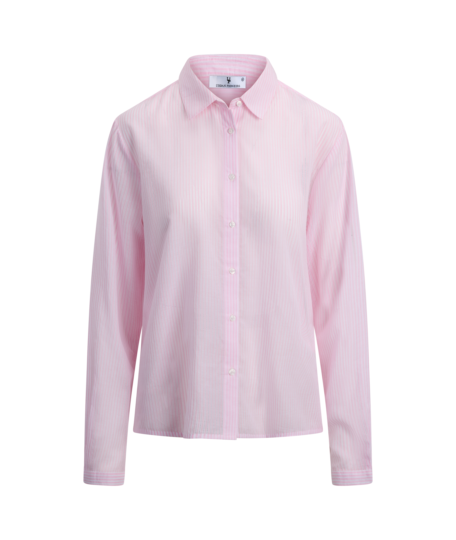 Urban Pioneers Female Aja Shirt SHIRT PINK STRIPES
