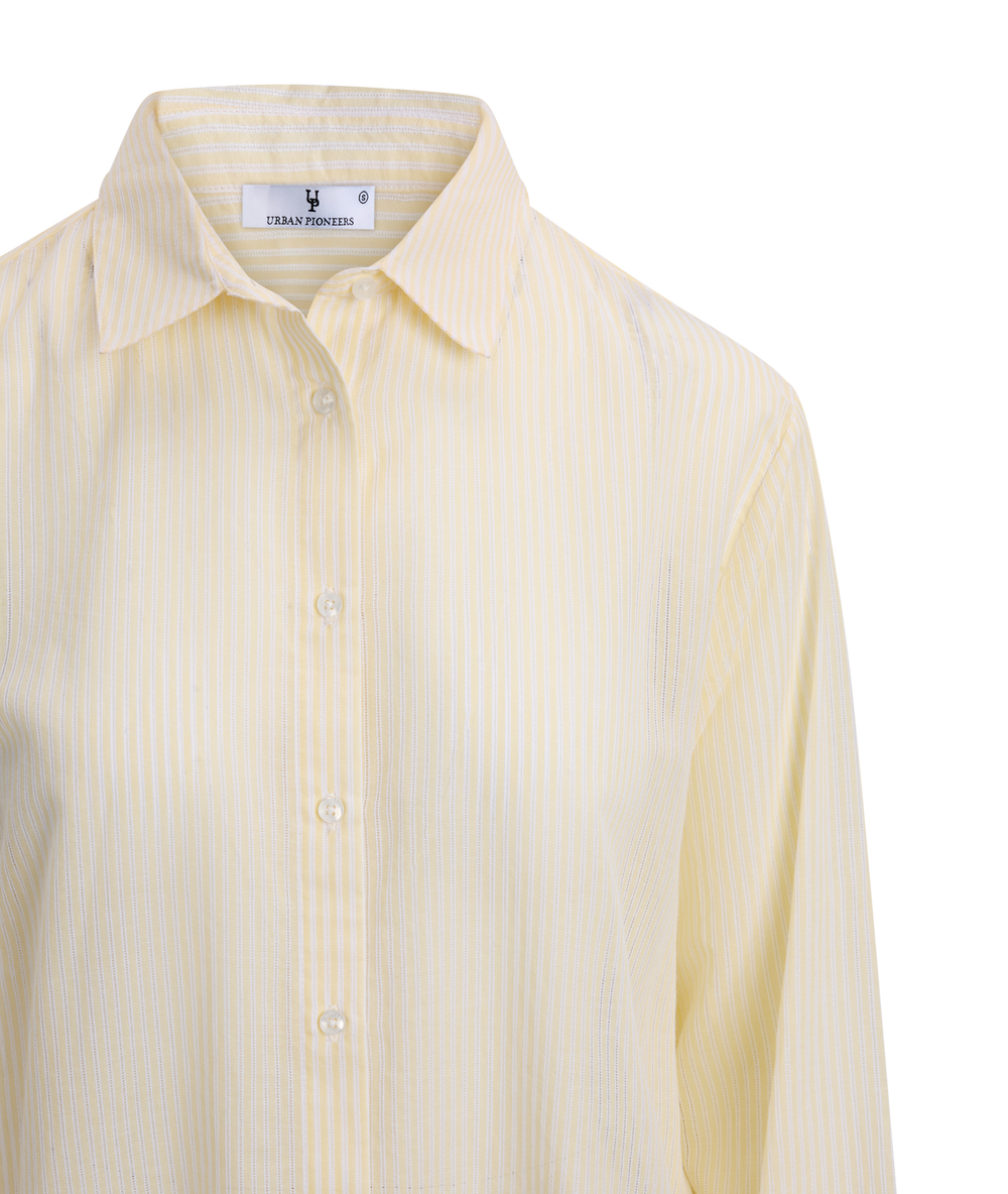 Urban Pioneers Female Aja Shirt SHIRT YELLOW STRIPES