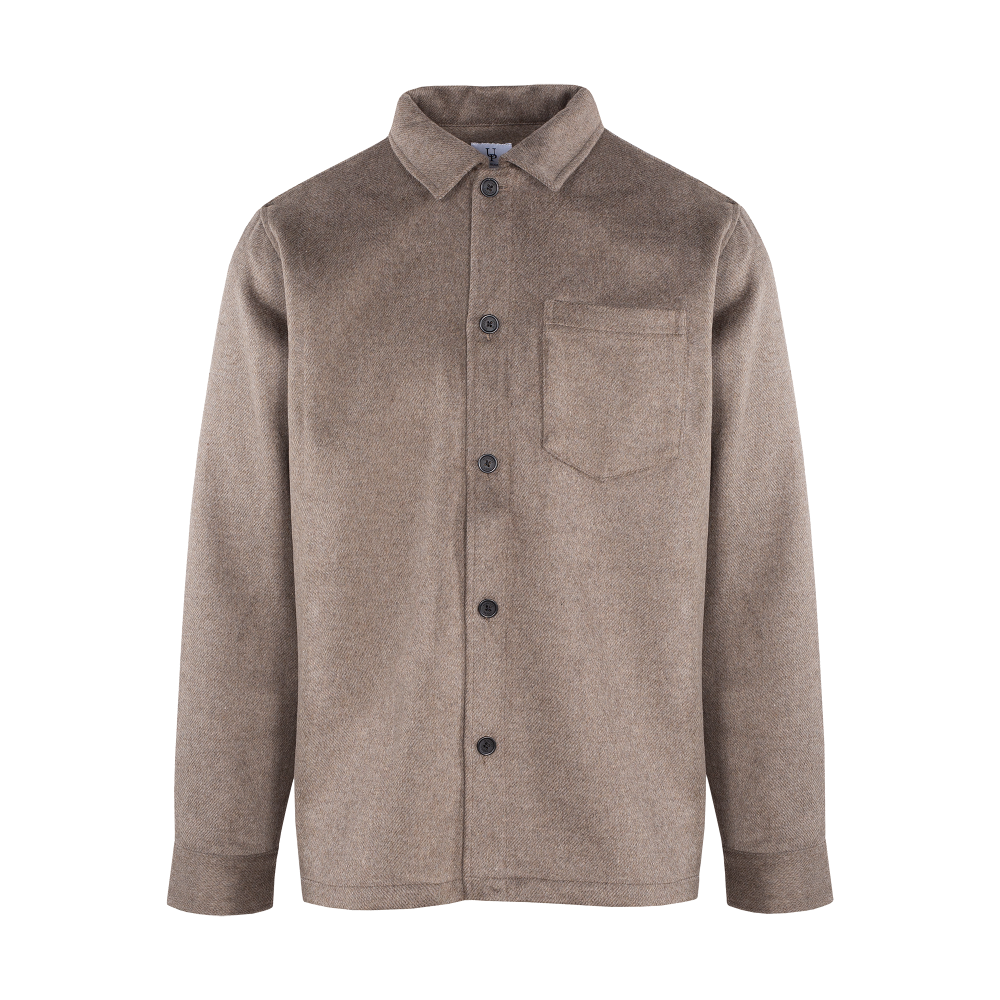 Urban Pioneers Male Aligo Overshirt SHIRT MID BROWN