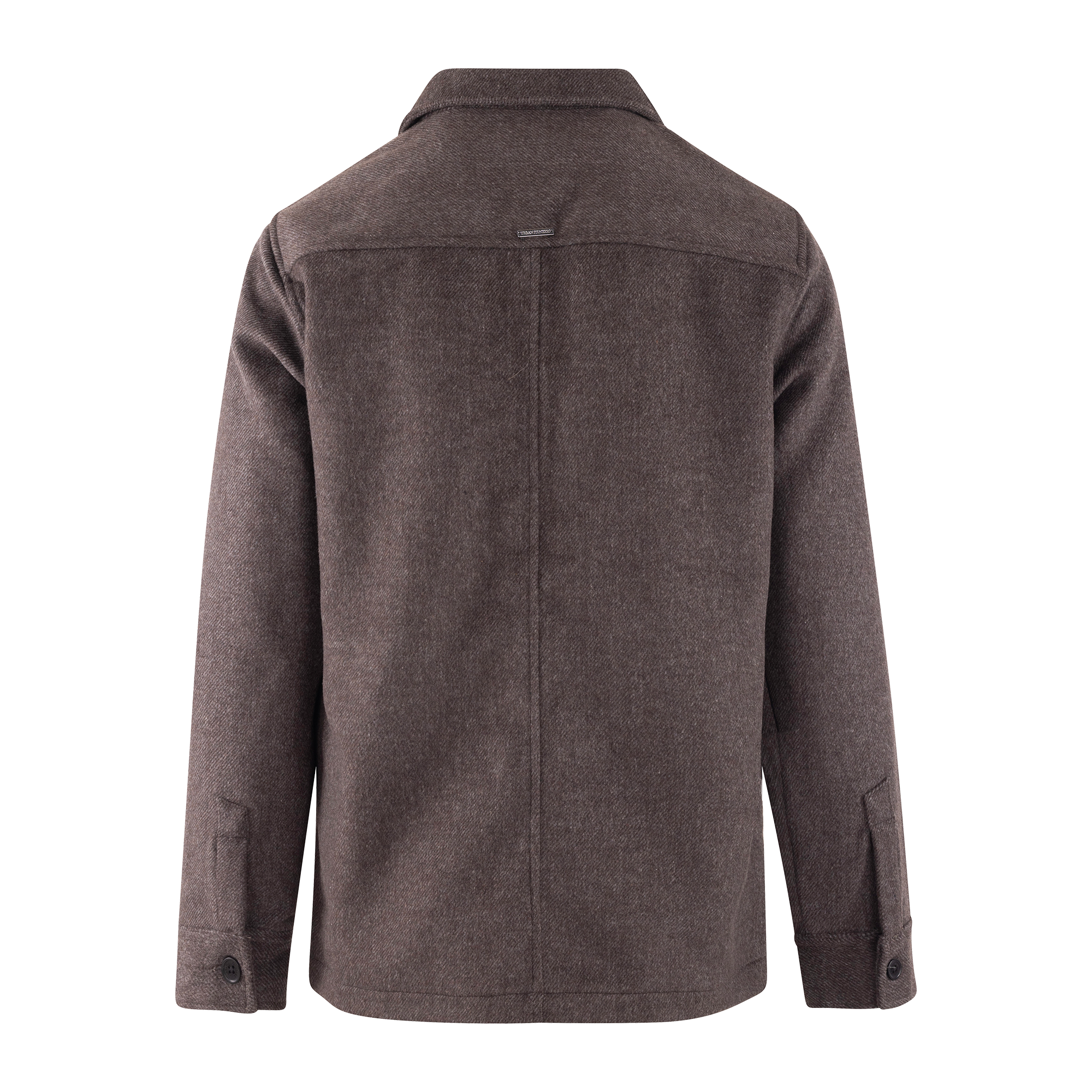 Urban Pioneers Male Aligo Overshirt SHIRT BROWN/GREY