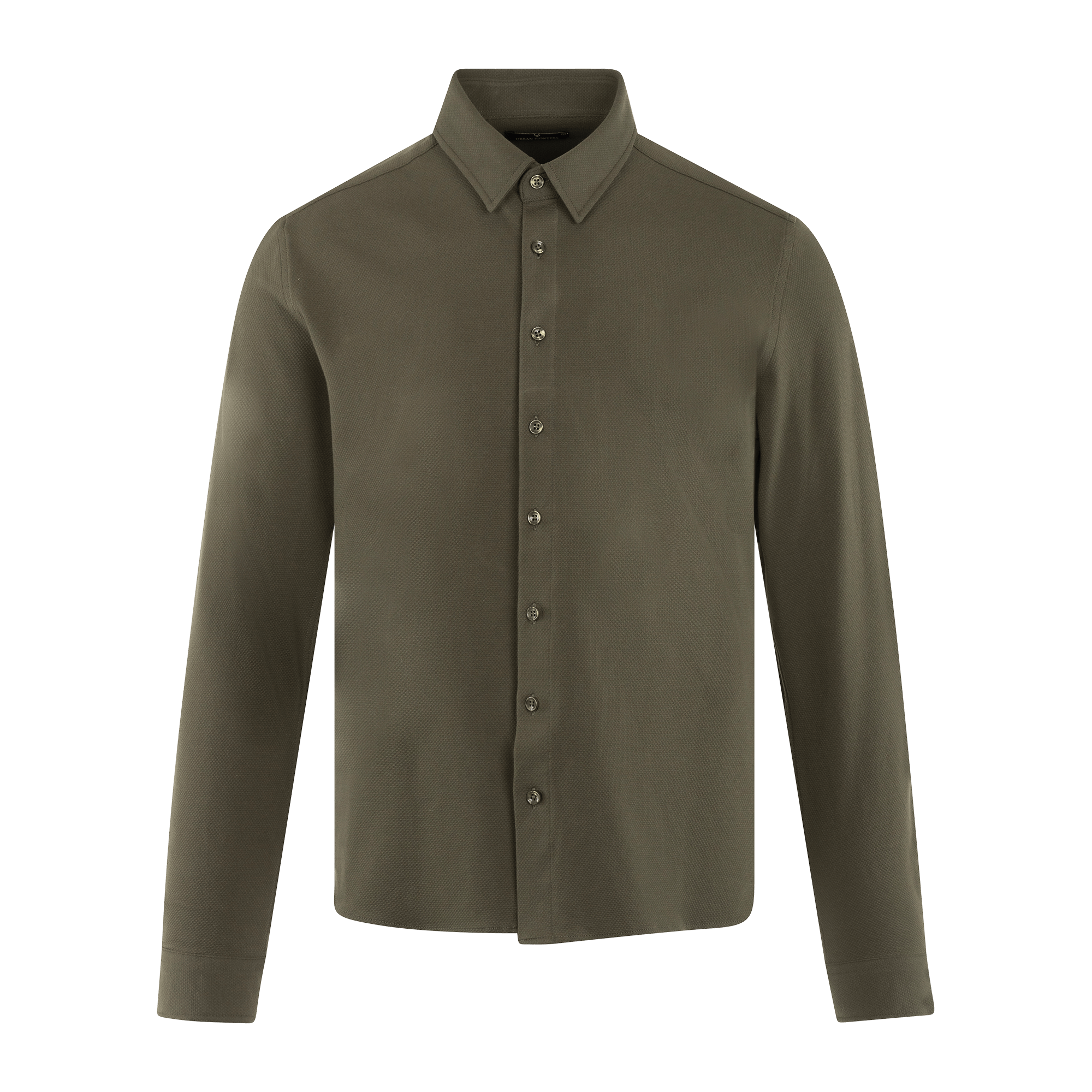 Urban Pioneers Male Alve LS Shirt SHIRT BLACK OLIVE