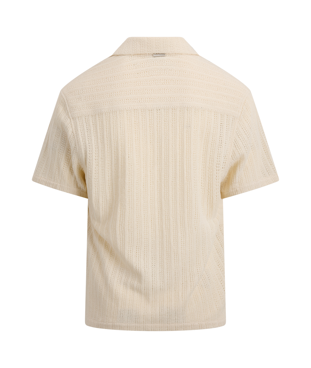 Urban Pioneers Male Amadeo SS Shirt SS SHIRT CREAM