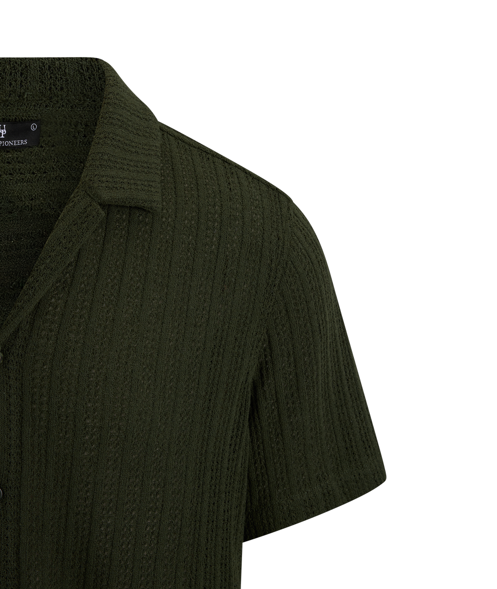 Urban Pioneers Male Amadeo SS Shirt SS SHIRT FOREST NIGHT