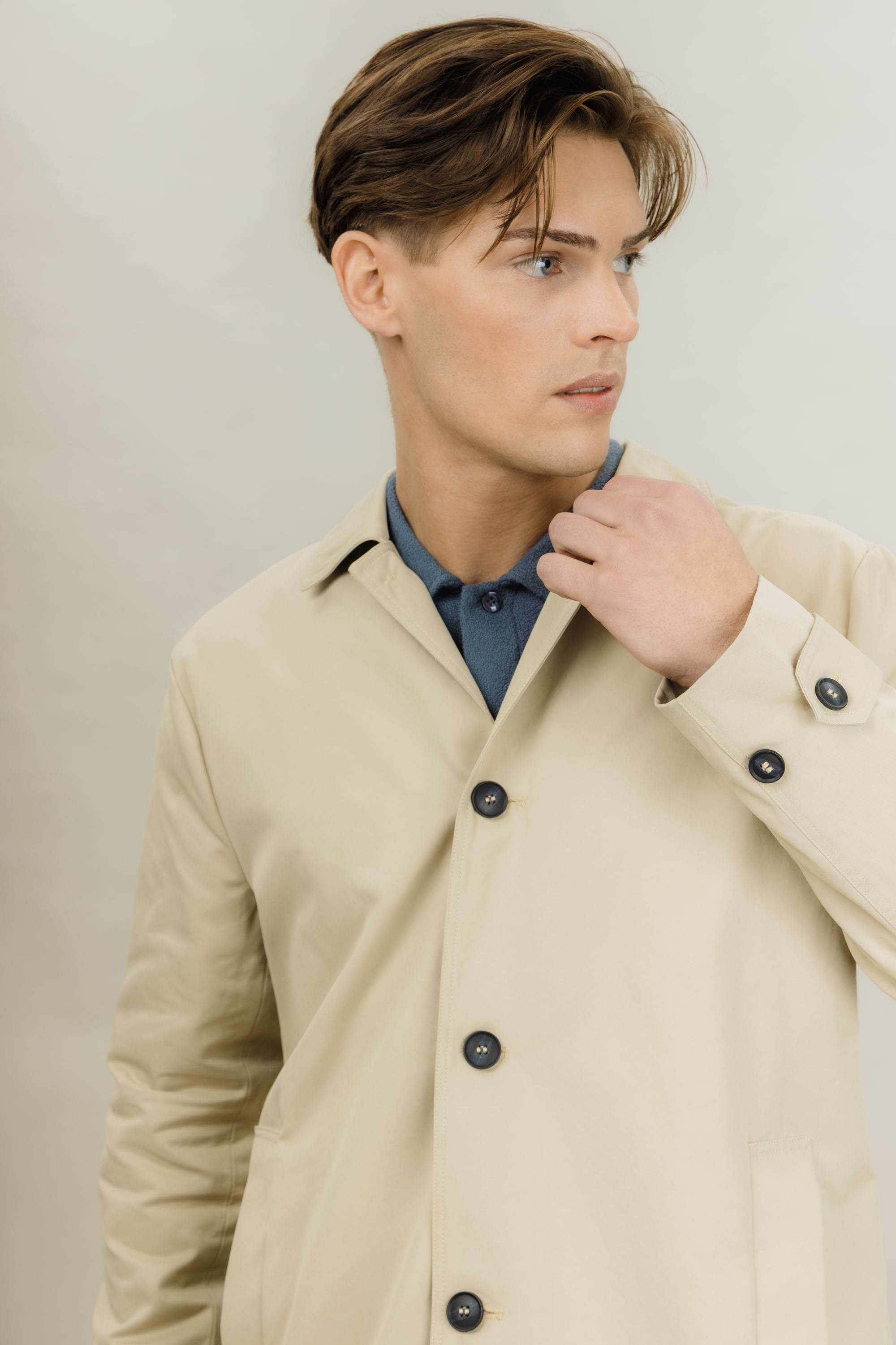 Urban Pioneers Male Amelio Coat COAT SAND
