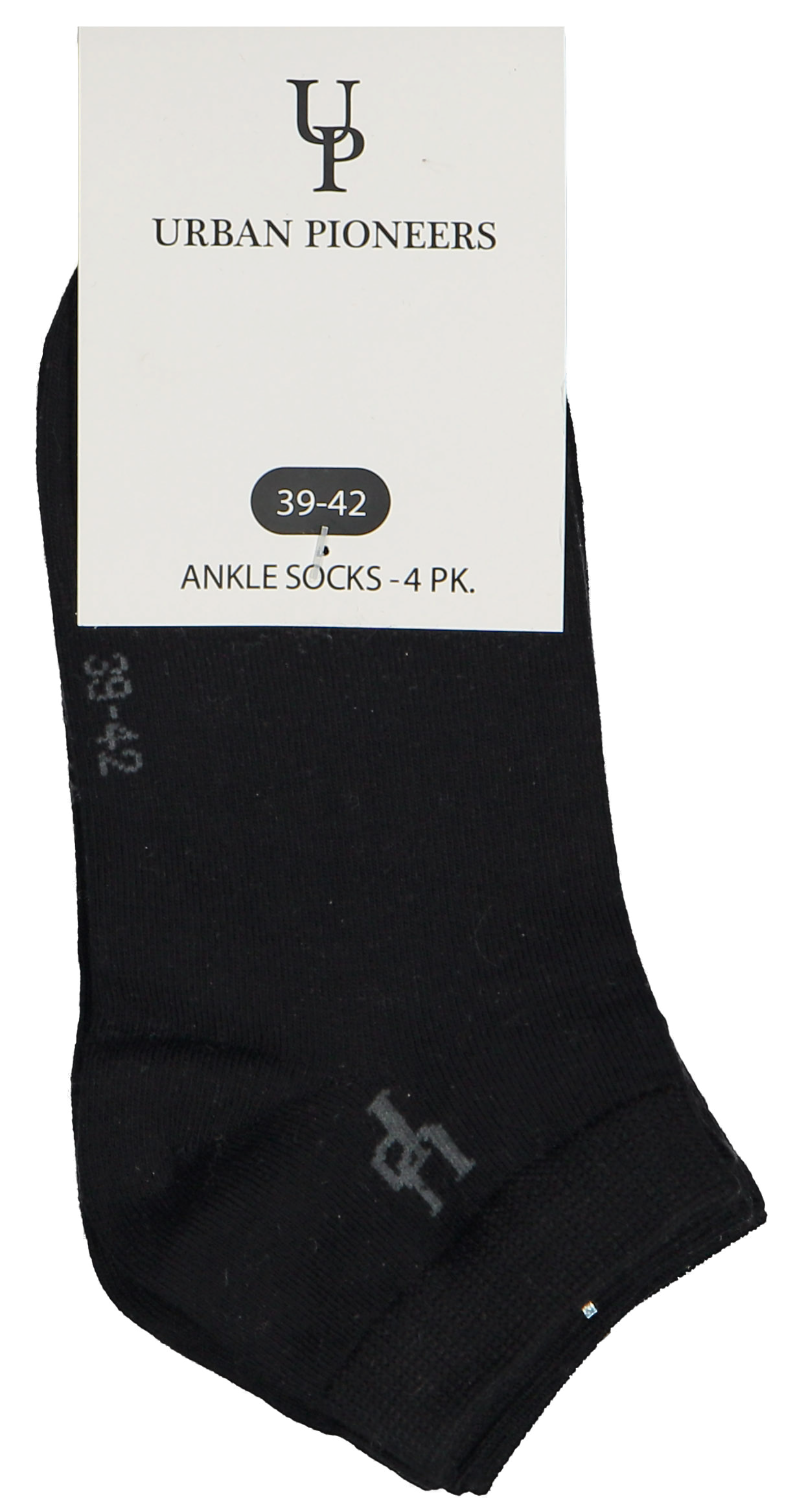 Urban Pioneers Uni Ankle Socks SOCKS BLACK