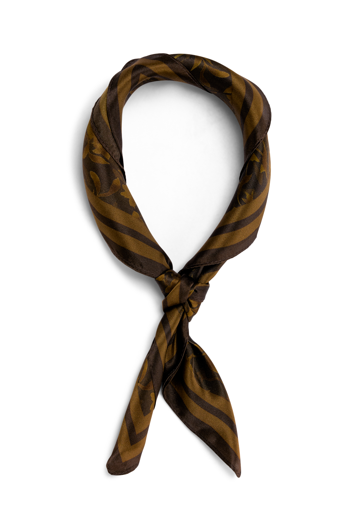 Urban Pioneers Female Aspasia Silk Scarf SCARF BROWN