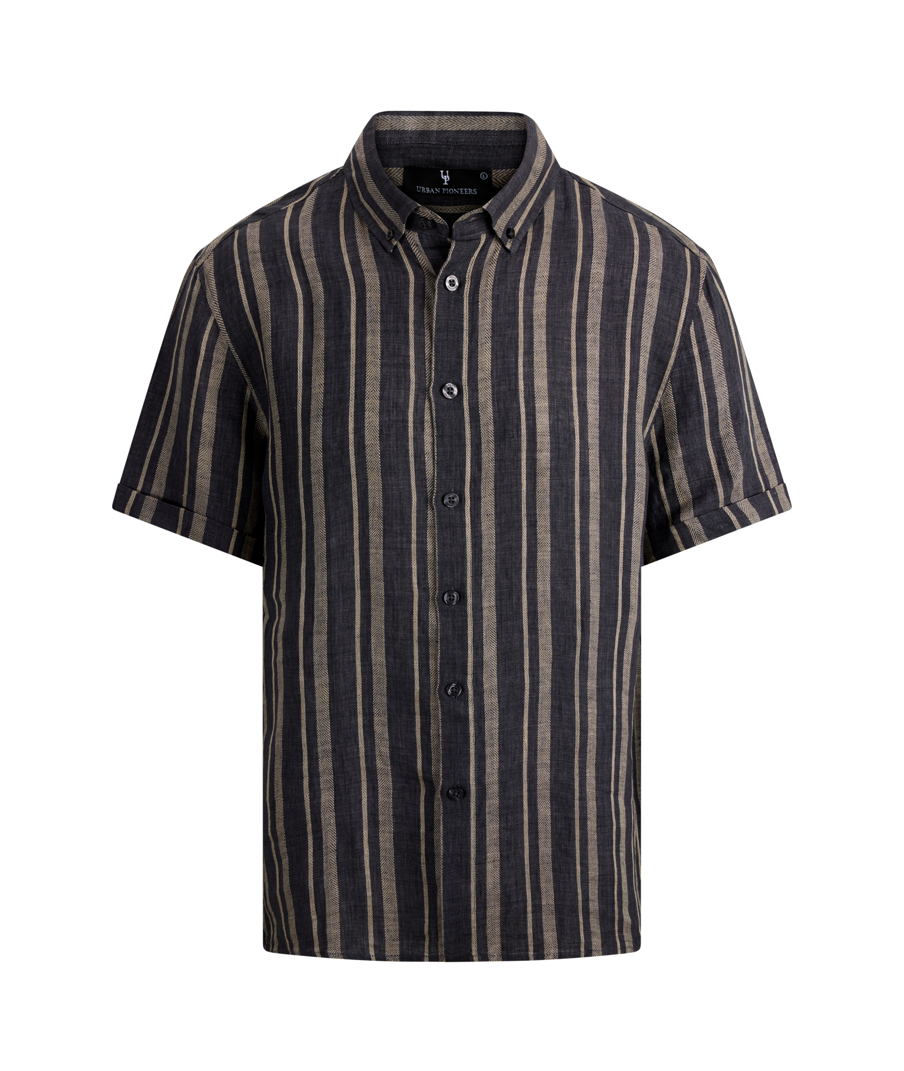 Urban Pioneers Male Aurelio SS Shirt SS SHIRT BLACK