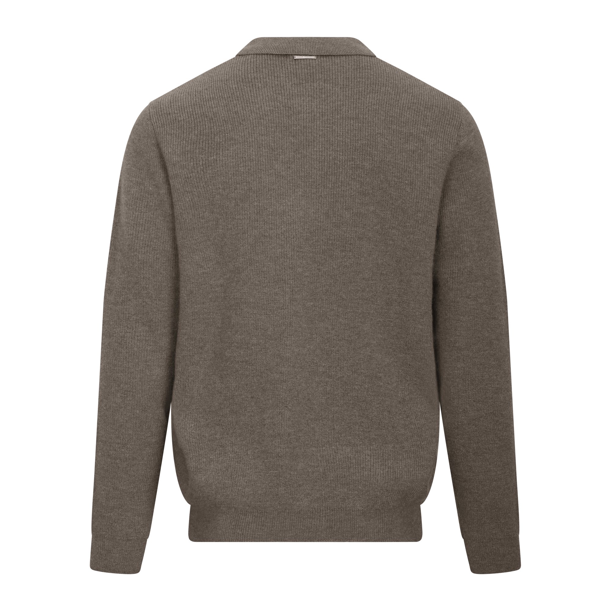 Urban Pioneers Male Austin Half-zip SWEATER MID BROWN