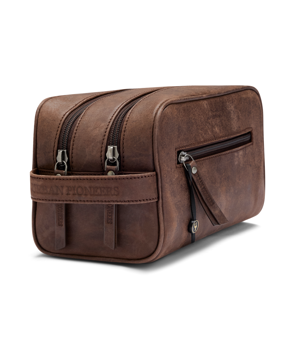 Urban Pioneers Uni Bari Toiletry Bag BAG DARK BROWN