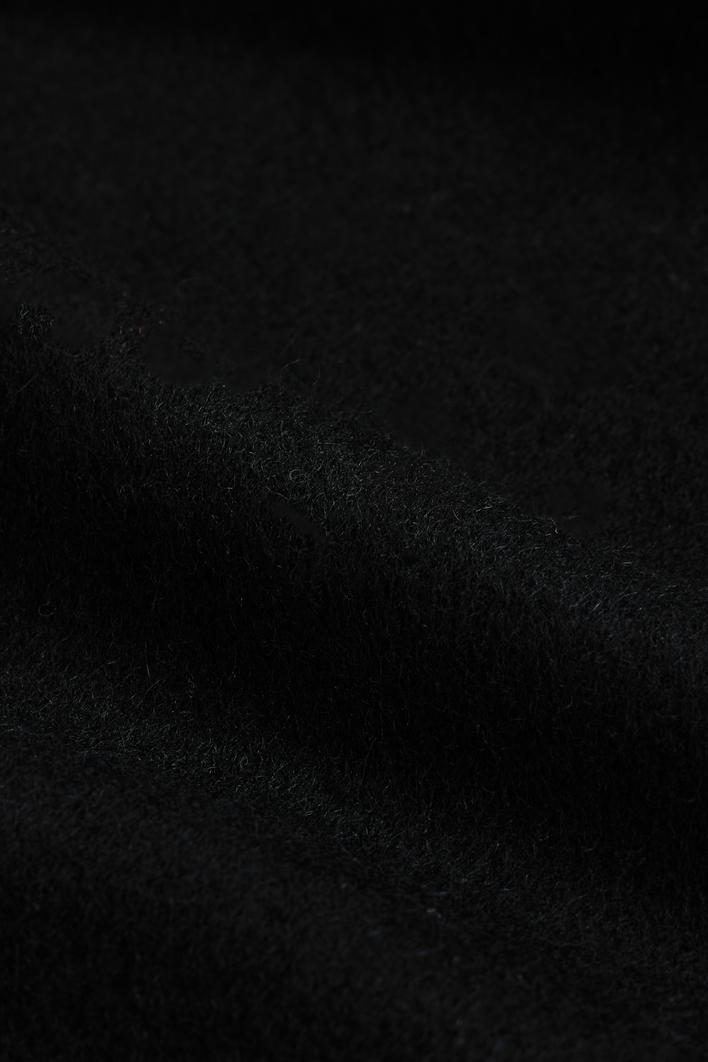 Urban Pioneers Male Beaumont Melange Wool Scarf SCARF BLACK