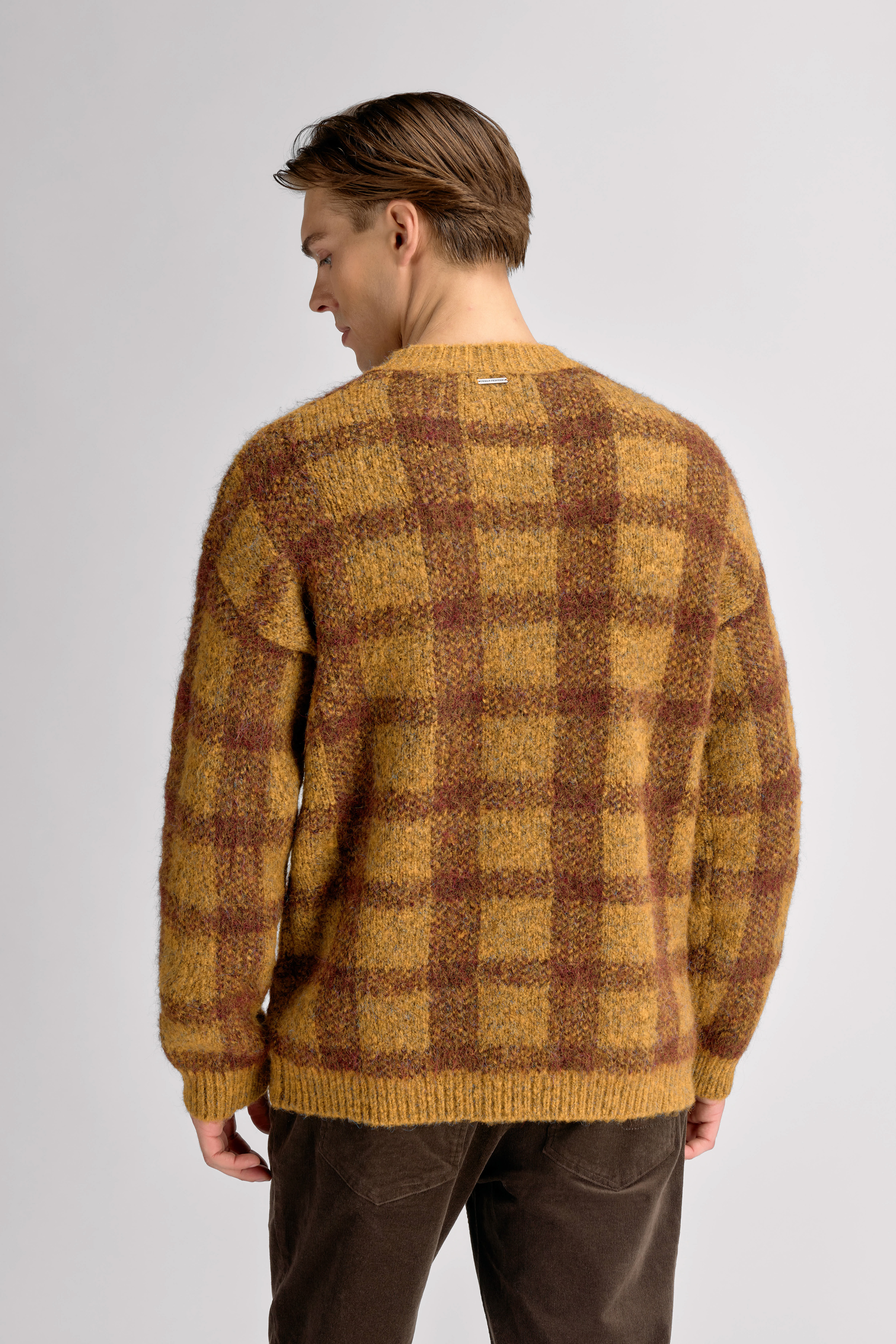 Urban Pioneers Male Belluno Sweater SWEATER HONEY AOP