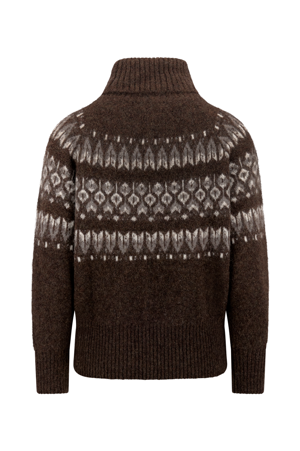 Urban Pioneers Female Benazri Turtleneck SWEATER DARK BROWN