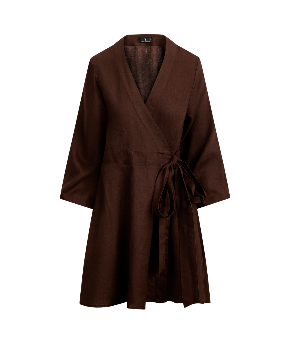 Urban Pioneers Female Bergamini Dress DRESS BLACK COFFEE
