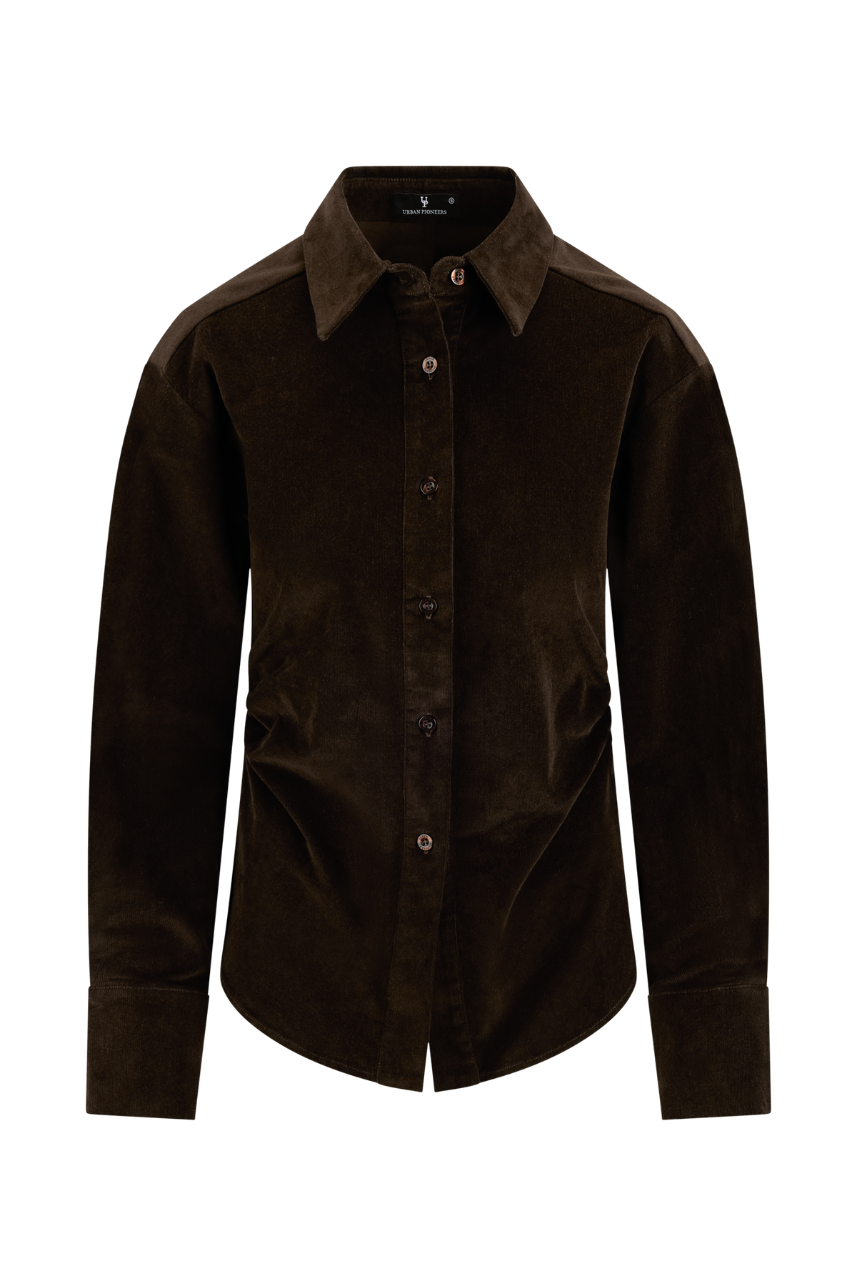 Urban Pioneers Female Betty Shirt BLOUSE BLACK COFFEE
