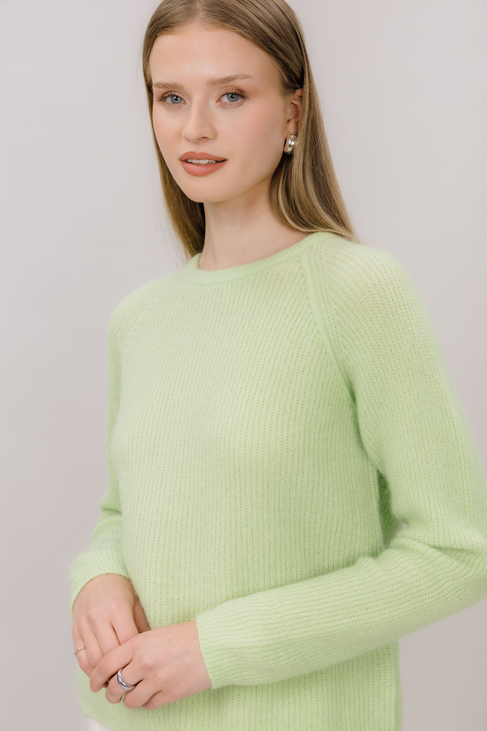 Urban Pioneers Female Betzy Sweater SWEATER OPALINE GREEN