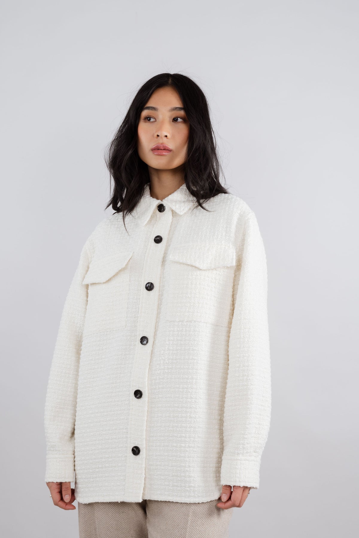 Urban Pioneers Female Blanca Overshirt SHIRT CREAM