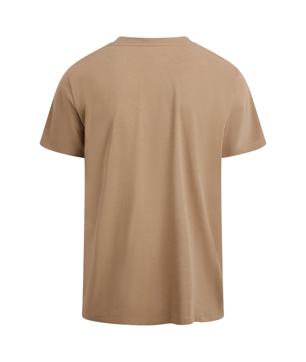 Urban Pioneers Male Bottas Tee T-SHIRT LIGHT BROWN