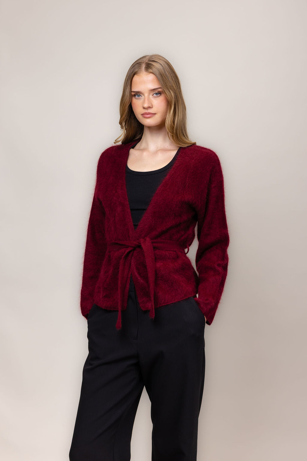 Urban Pioneers Female Boudica Cardigan CARDIGAN DEEP BERRY