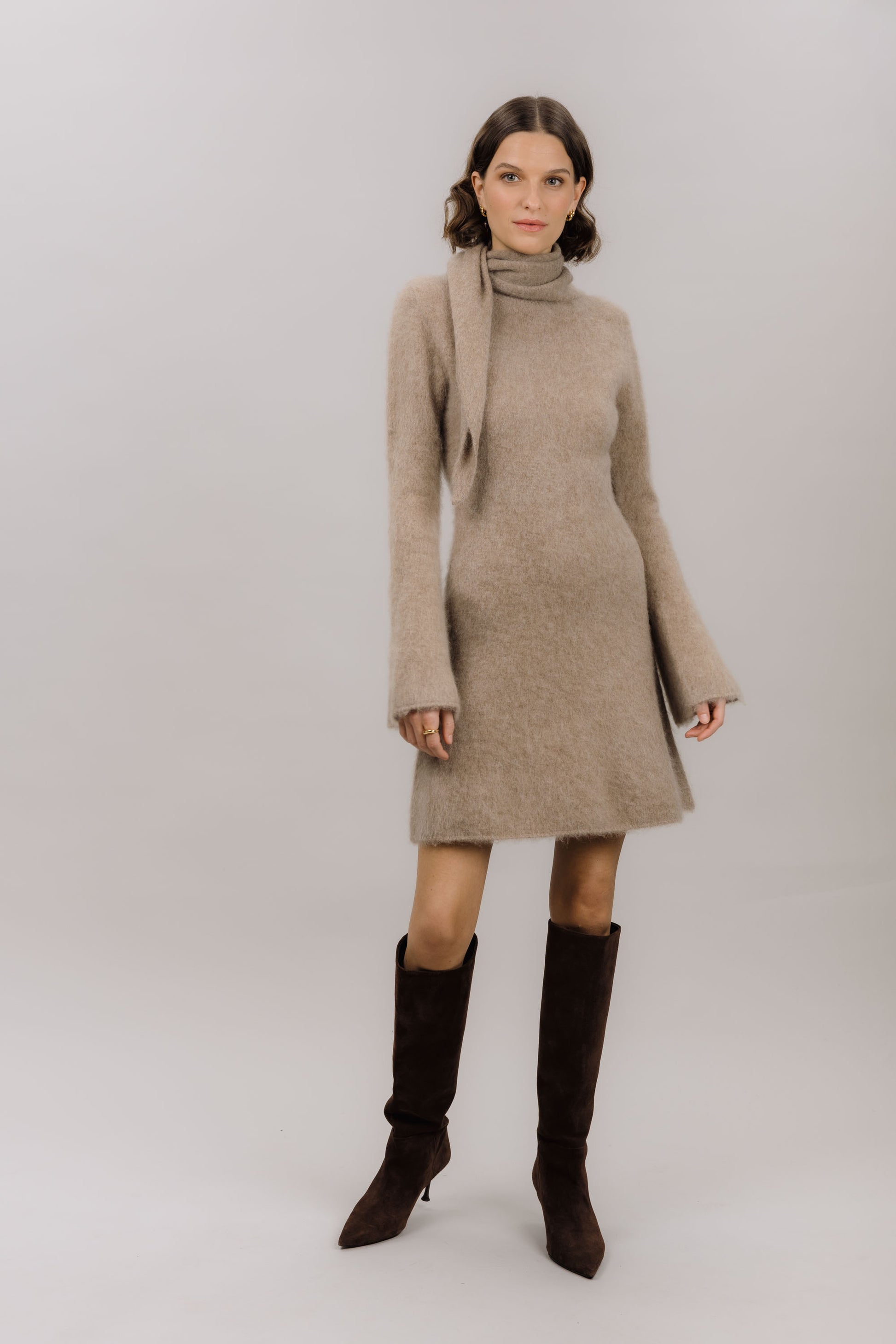Urban Pioneers Female Boudica Dress DRESS SAND BROWN