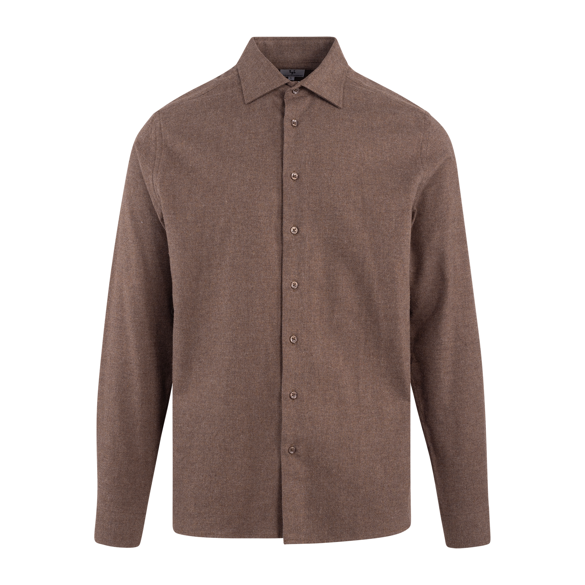 Urban Pioneers Male Brimi LS Shirt SHIRT BROWN MELANGE