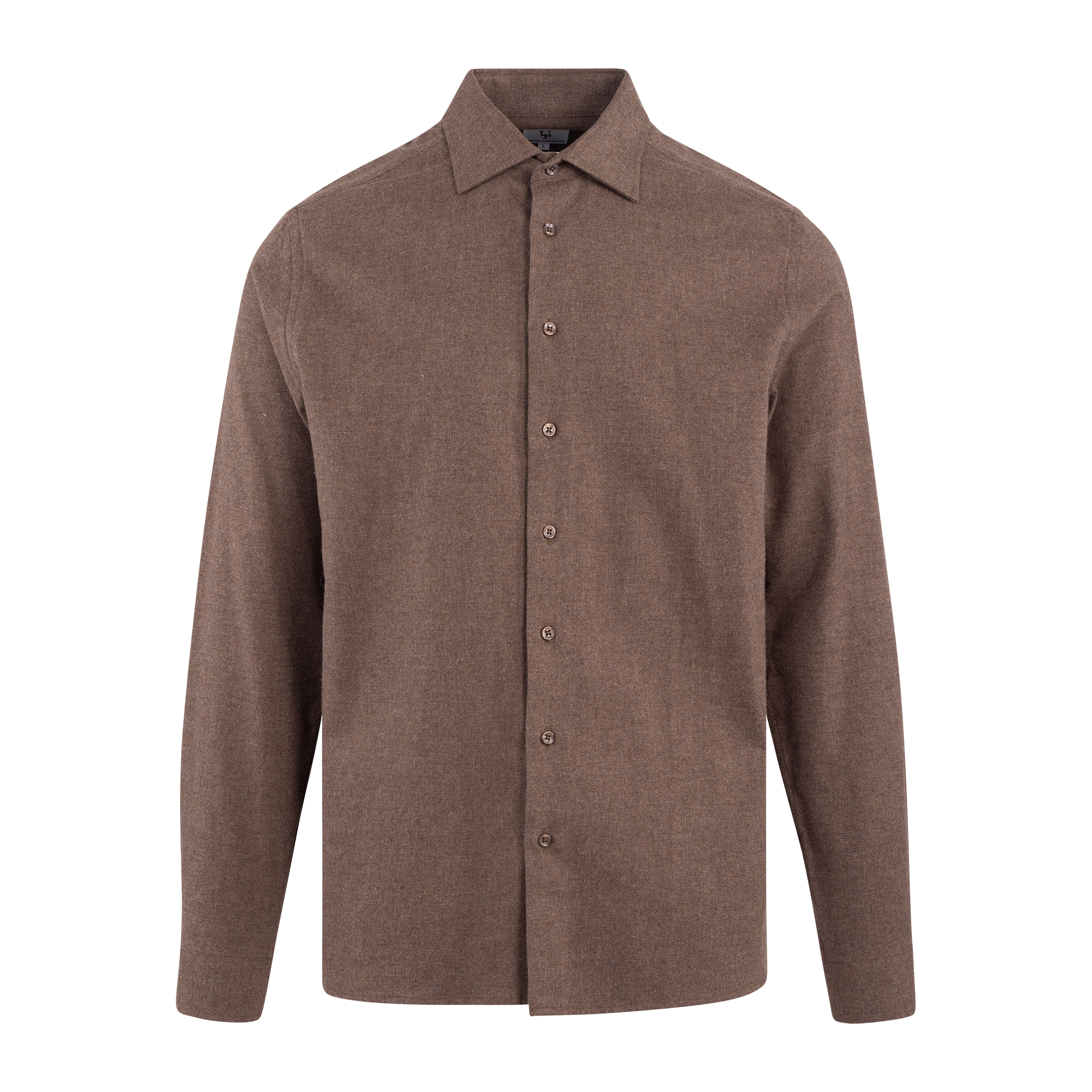 Urban Pioneers Male Brimi LS Shirt SHIRT BROWN MELANGE