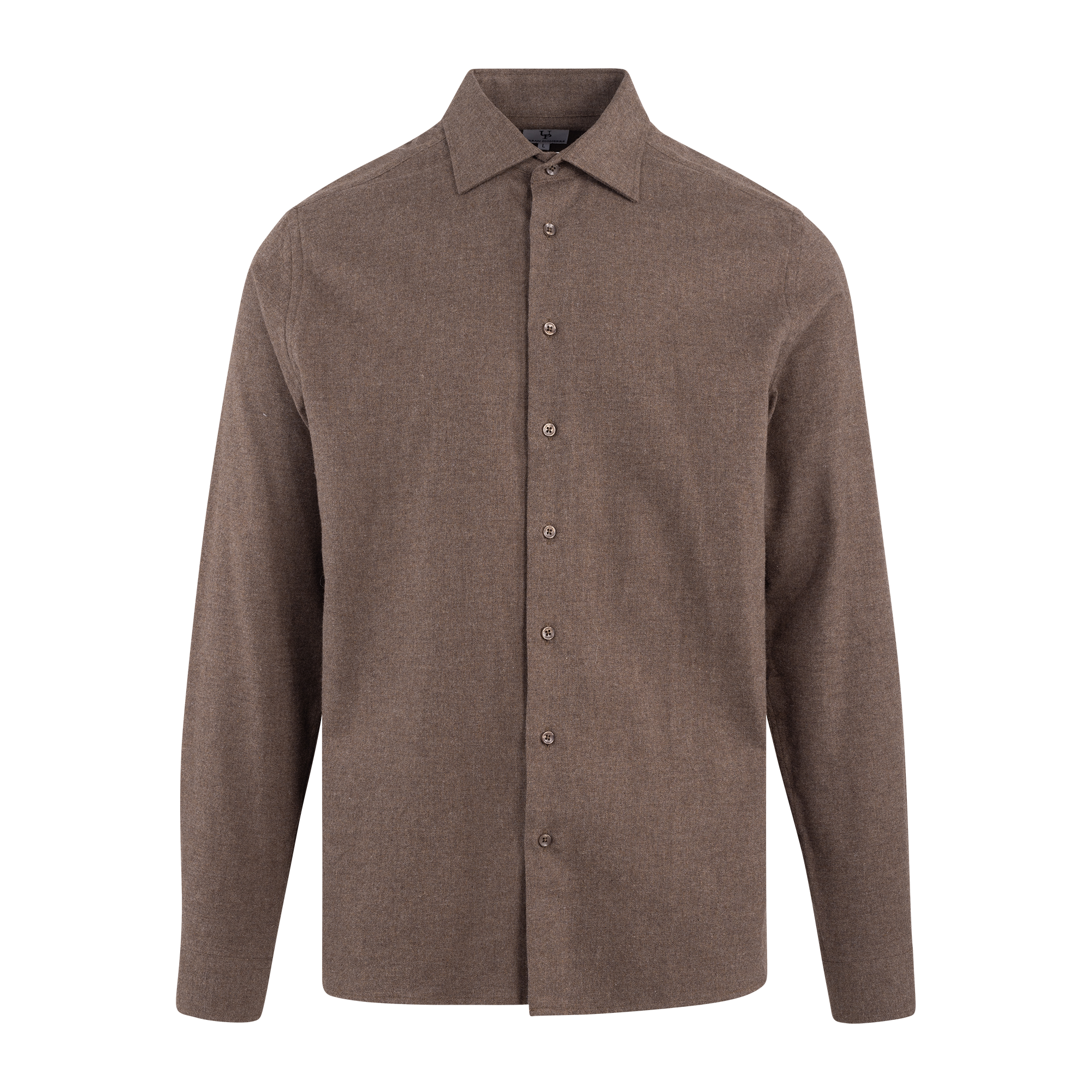 Urban Pioneers Male Brimi LS Shirt SHIRT BROWN MELANGE