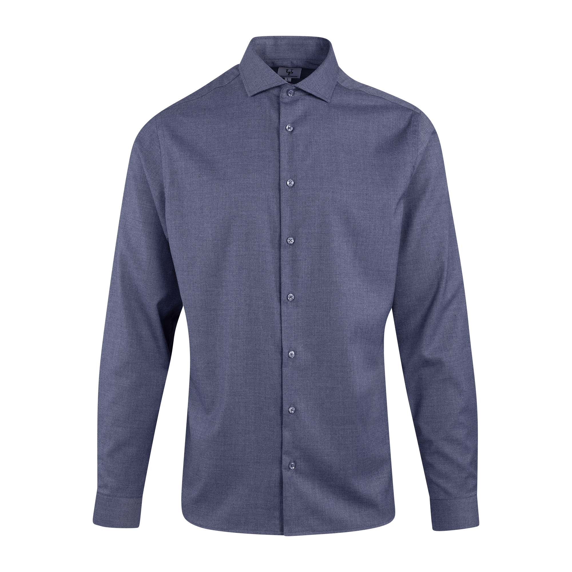 Urban Pioneers Male Brimi LS Shirt SHIRT DARK BLUE MELANGE