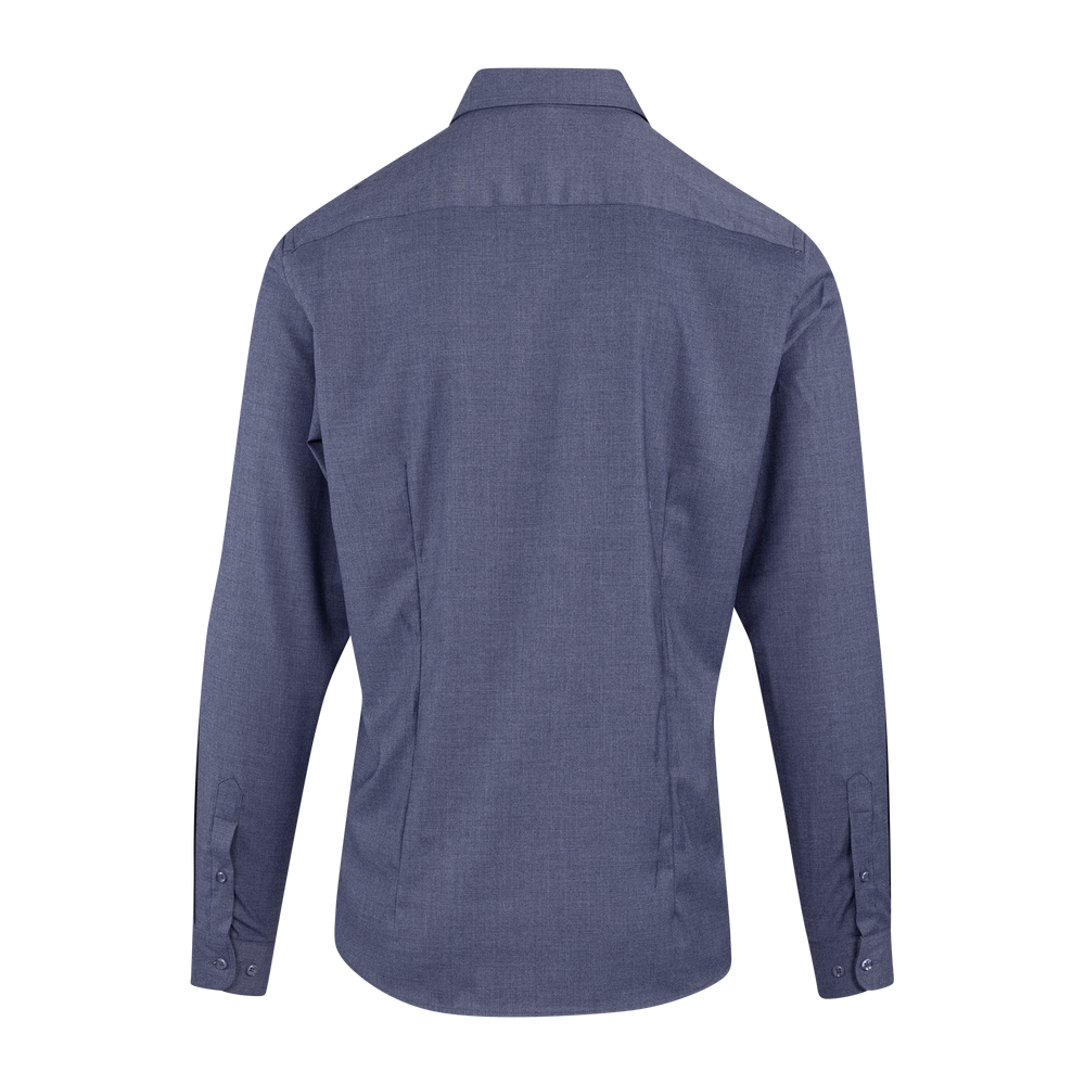 Urban Pioneers Male Brimi LS Shirt SHIRT DARK BLUE MELANGE