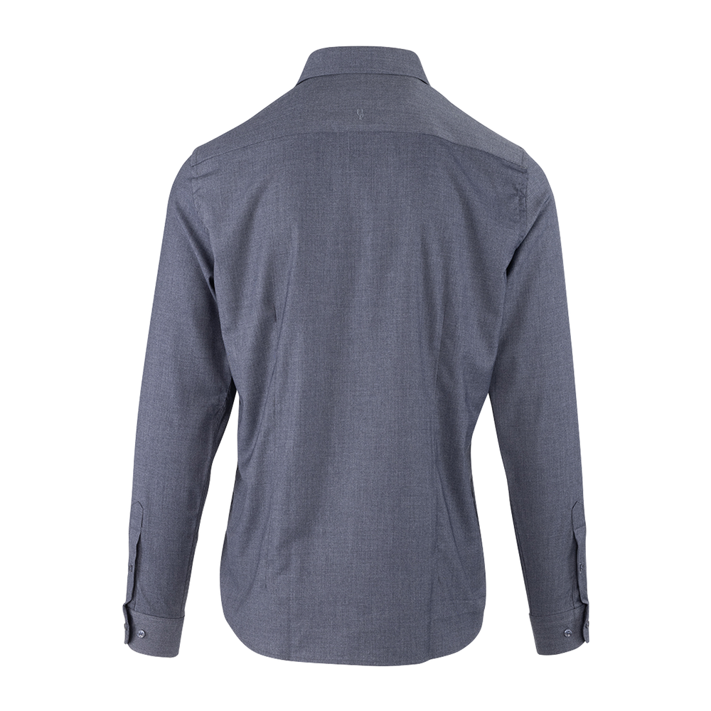 Urban Pioneers Male Brimi LS Shirt SHIRT GREY MELANGE