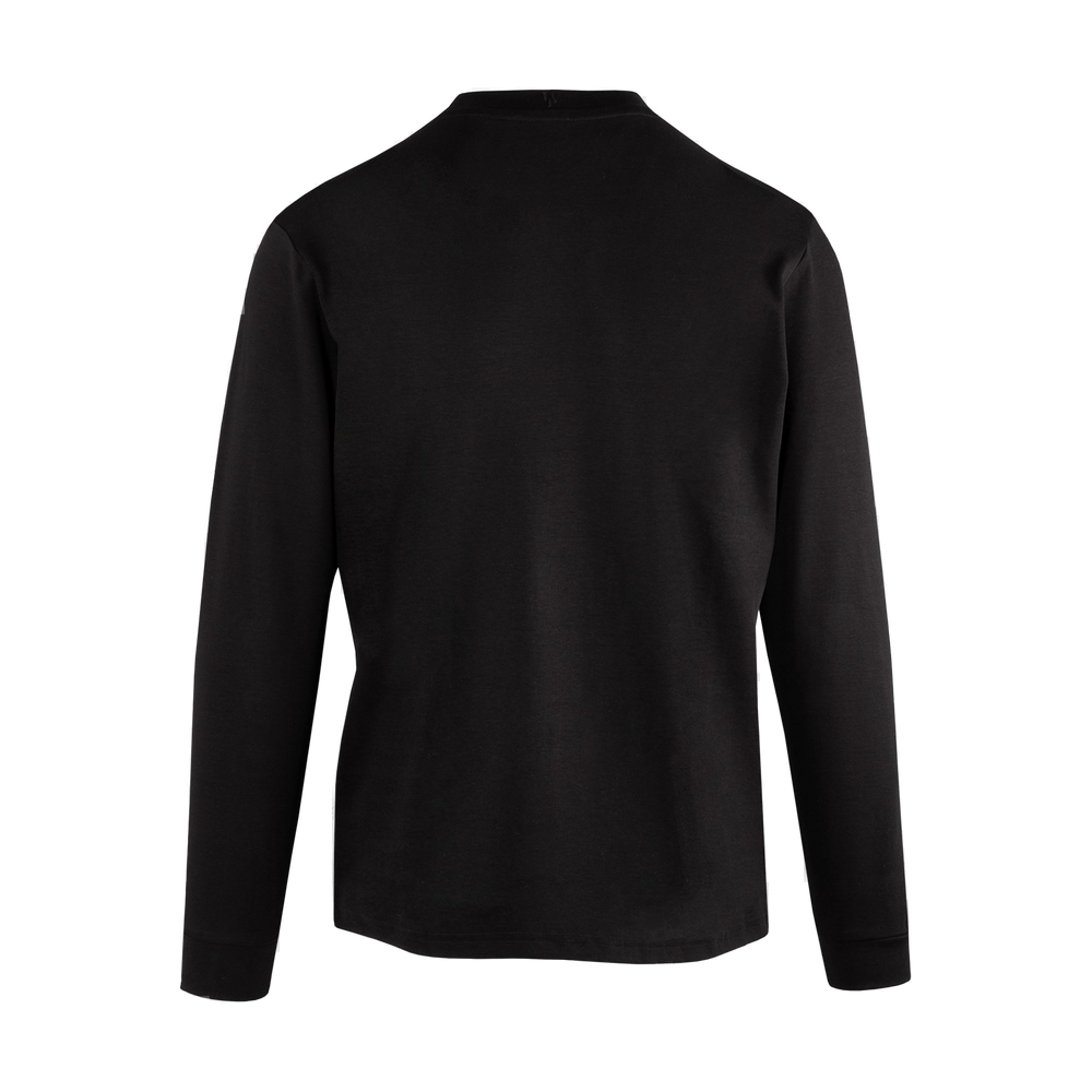 Urban Pioneers Male Bruno LS Tee T-SHIRT BLACK