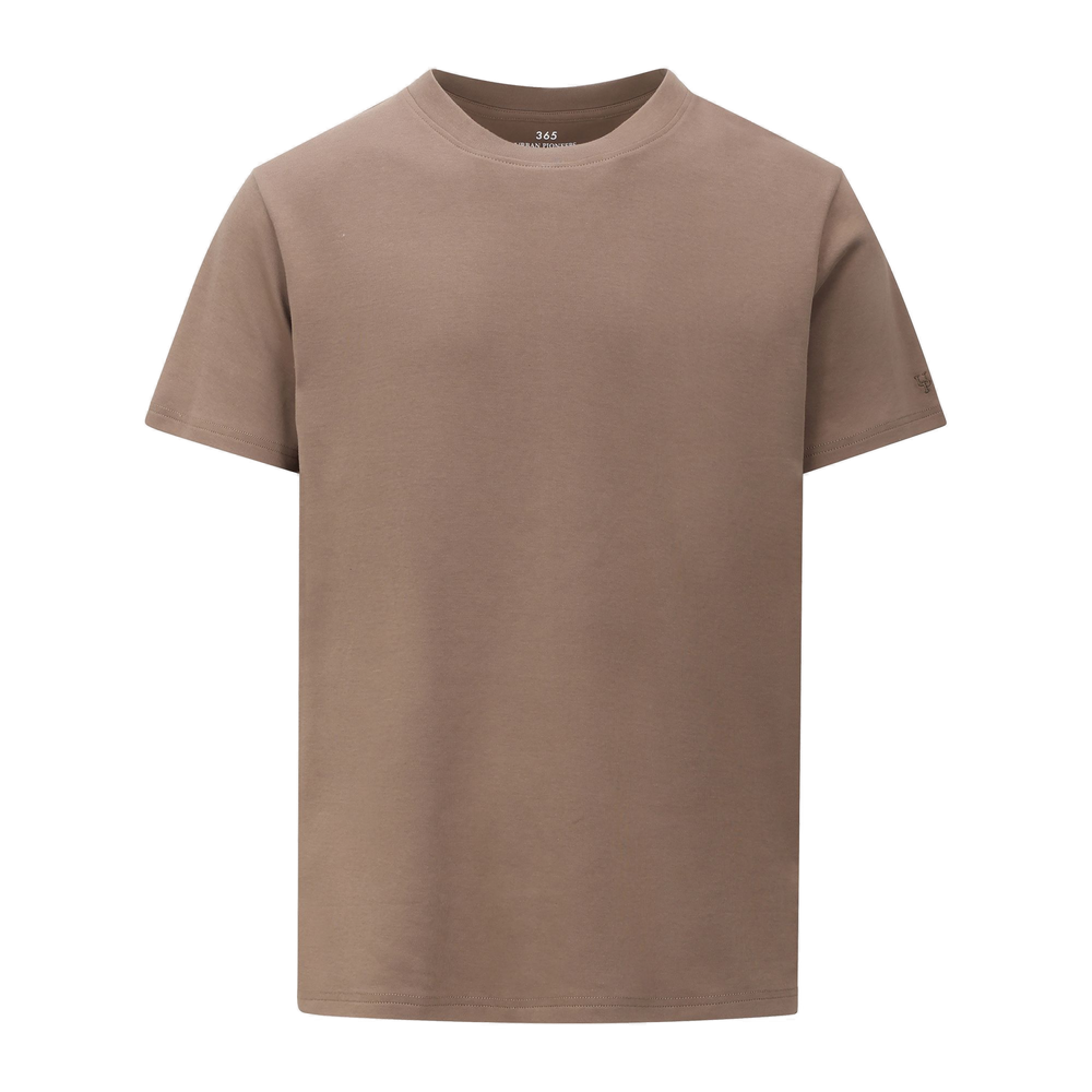 Urban Pioneers Male Bruno r-neck T-SHIRT COCOLATE CHIP