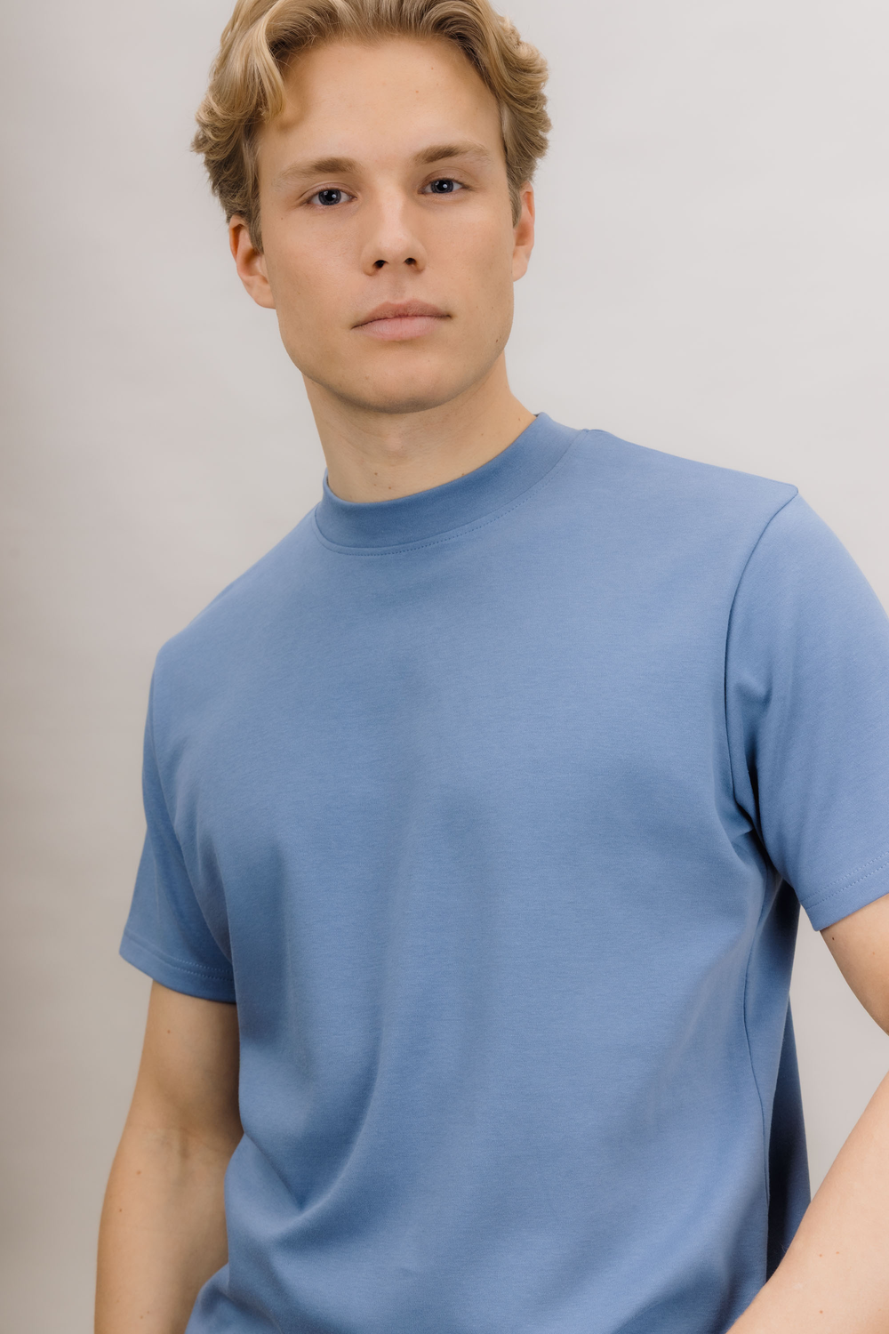 Urban Pioneers Male Bruno Tee T-SHIRT CAPTAINS BLUE