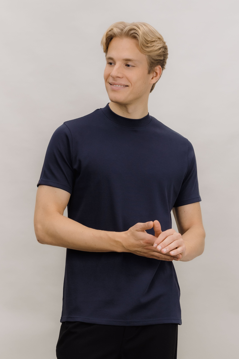 Urban Pioneers Male Bruno Tee T-SHIRT NAVY