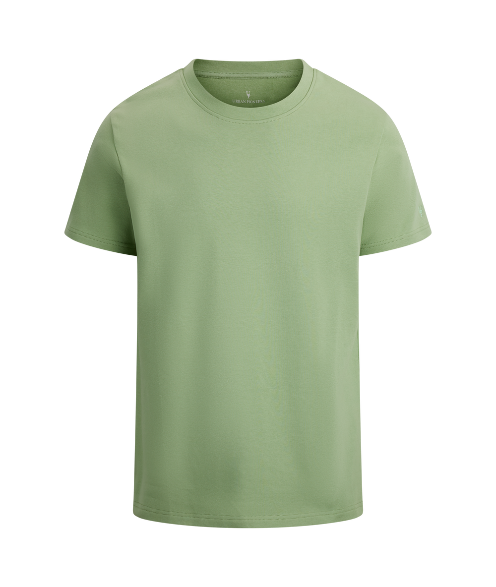 Urban Pioneers Male Bruno r-neck T-SHIRT FAIR GREEN