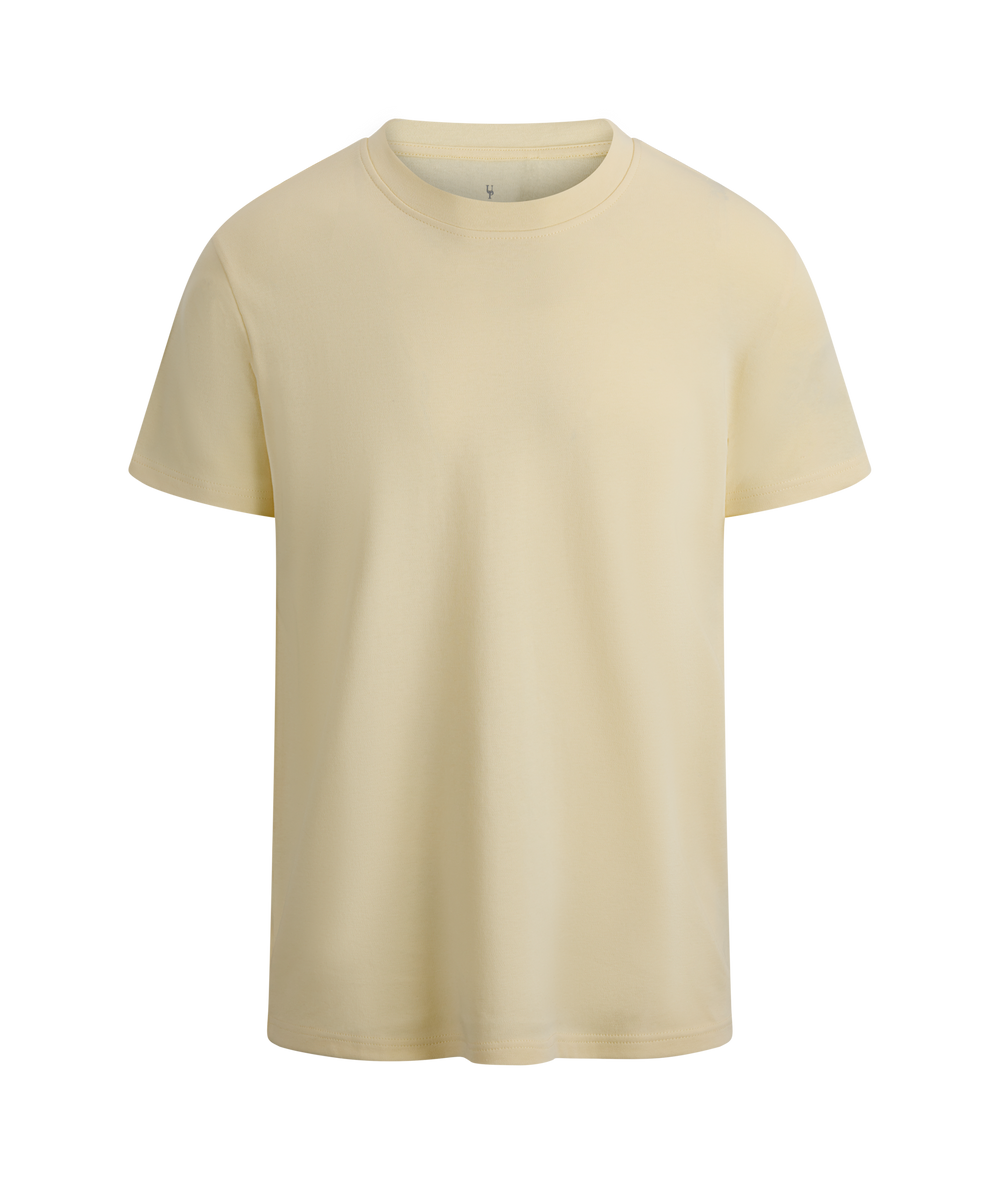 Urban Pioneers Male Bruno r-neck T-SHIRT PASTEL YELLOW