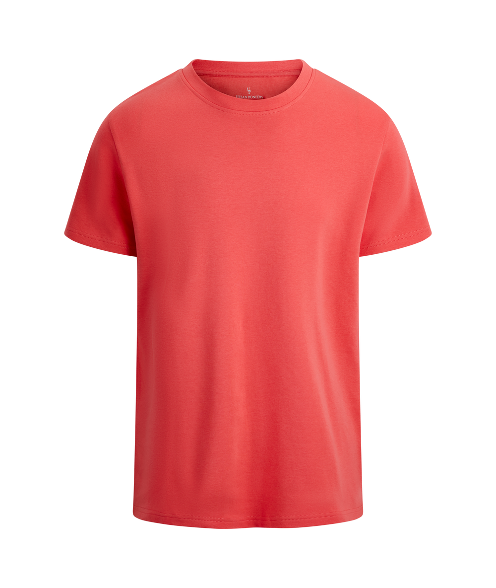 Urban Pioneers Male Bruno r-neck T-SHIRT WASHED RED