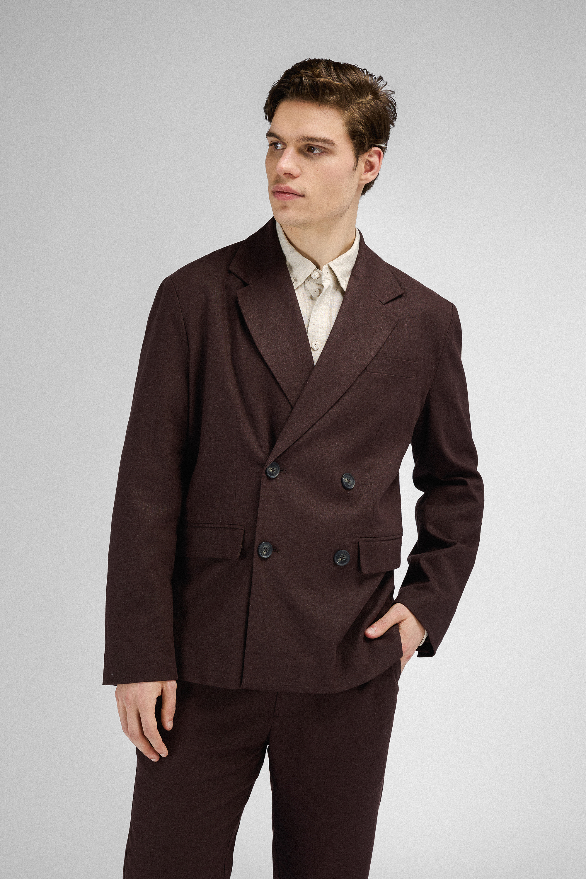 Urban Pioneers Male Bryan Blazer BLAZER BLACK COFFEE