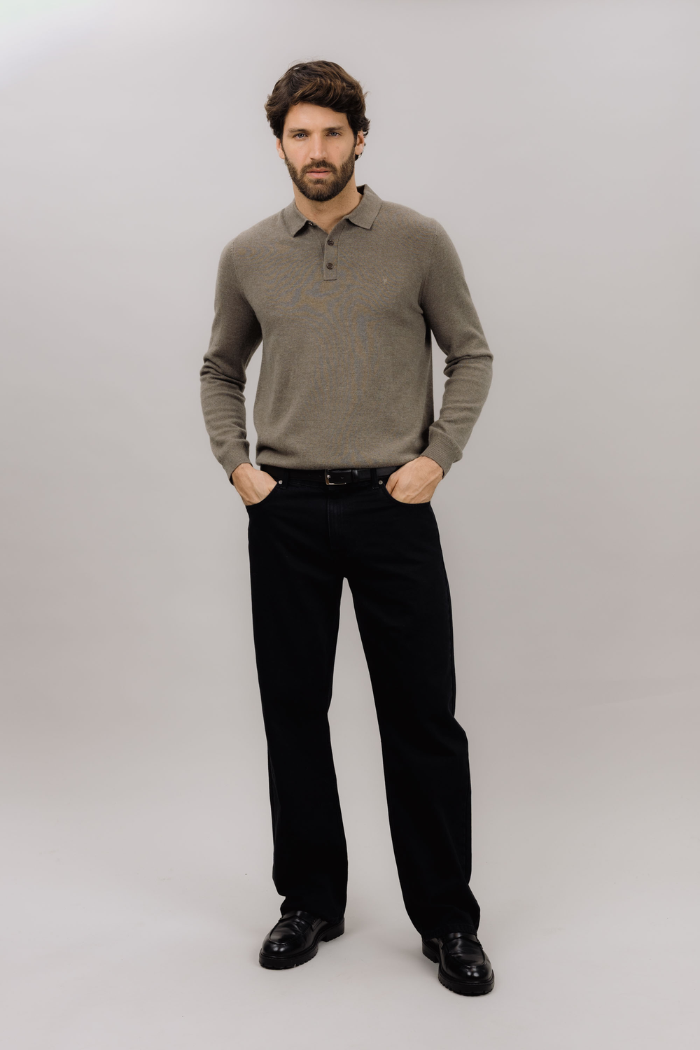 Urban Pioneers Male Calisto Sweater SWEATER MID BROWN