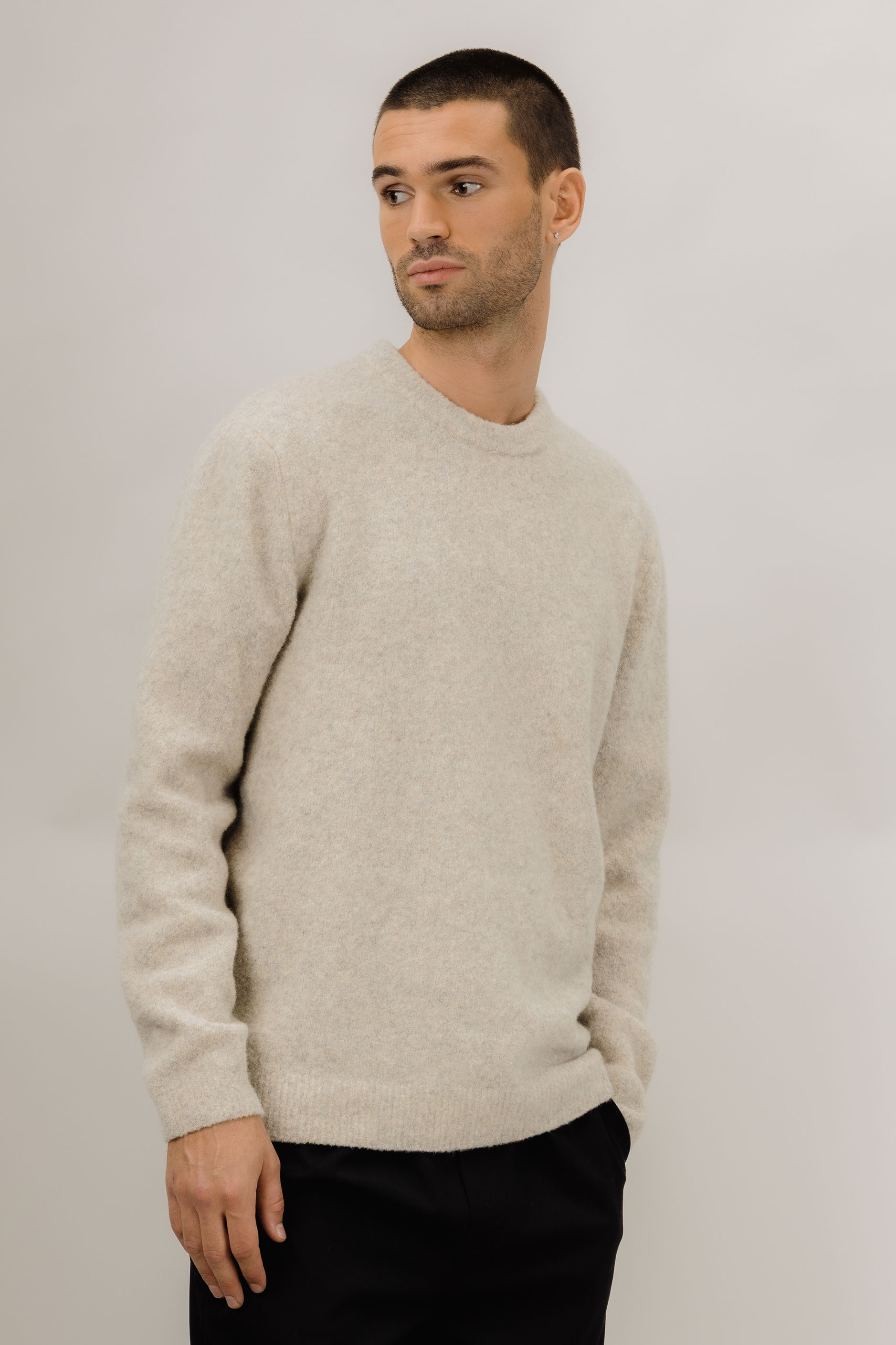 Urban Pioneers Male Callum Sweater SWEATER SAND