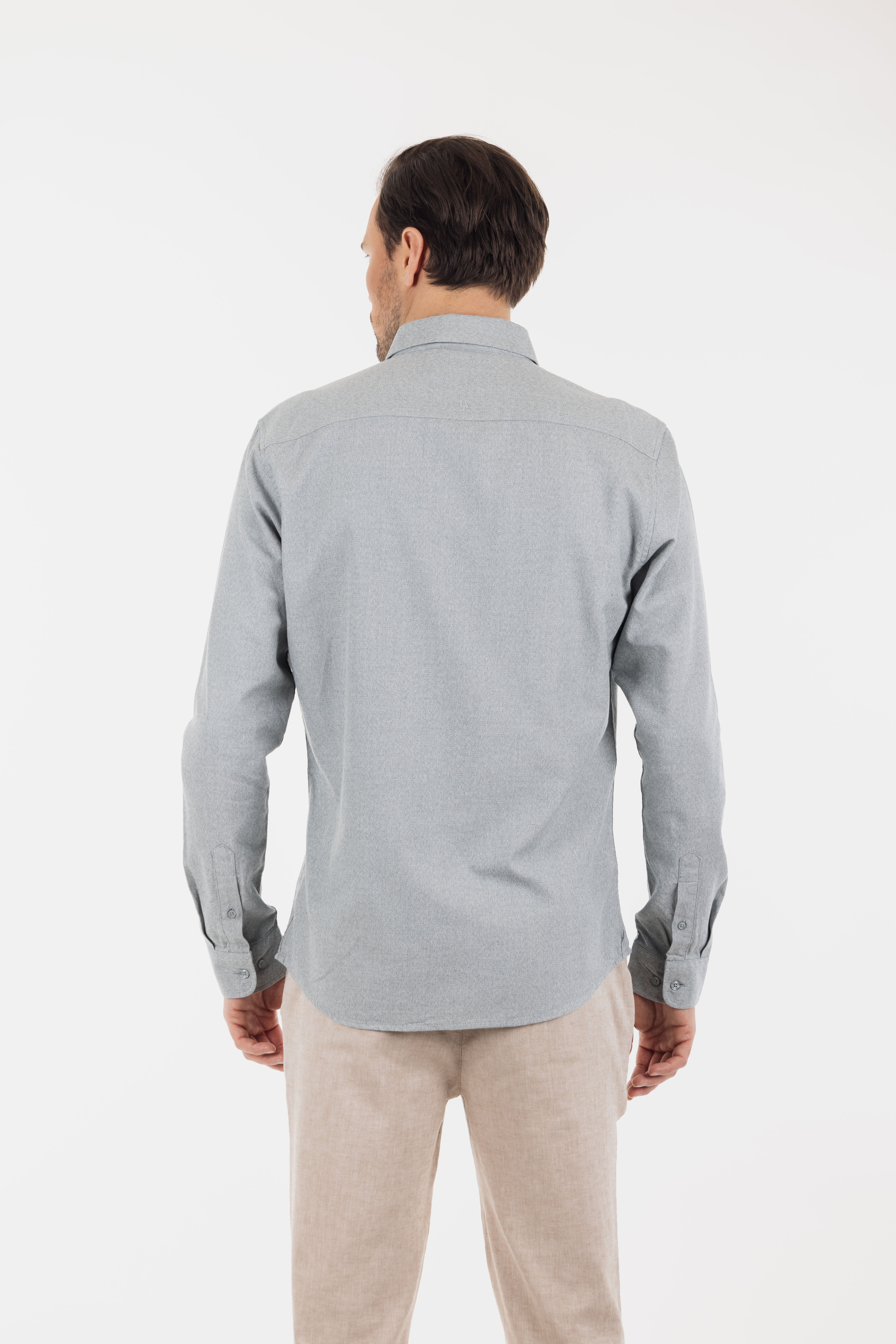 Urban Pioneers Male Canton LS Shirt SHIRT GREEN