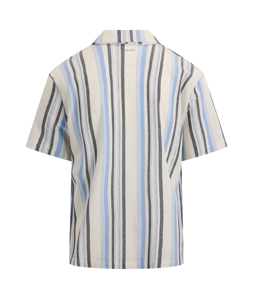 Urban Pioneers Male Carmelo SS Shirt SS SHIRT BLUE MULTI
