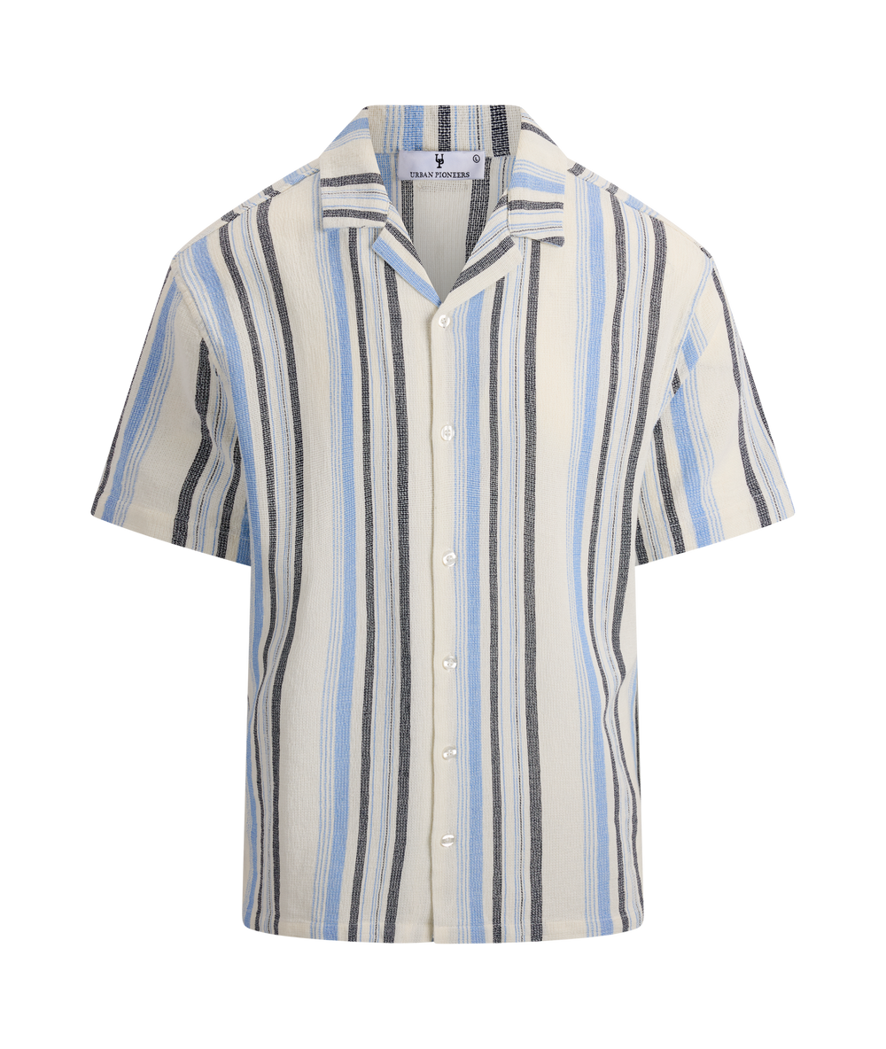 Urban Pioneers Male Carmelo SS Shirt SS SHIRT BLUE MULTI