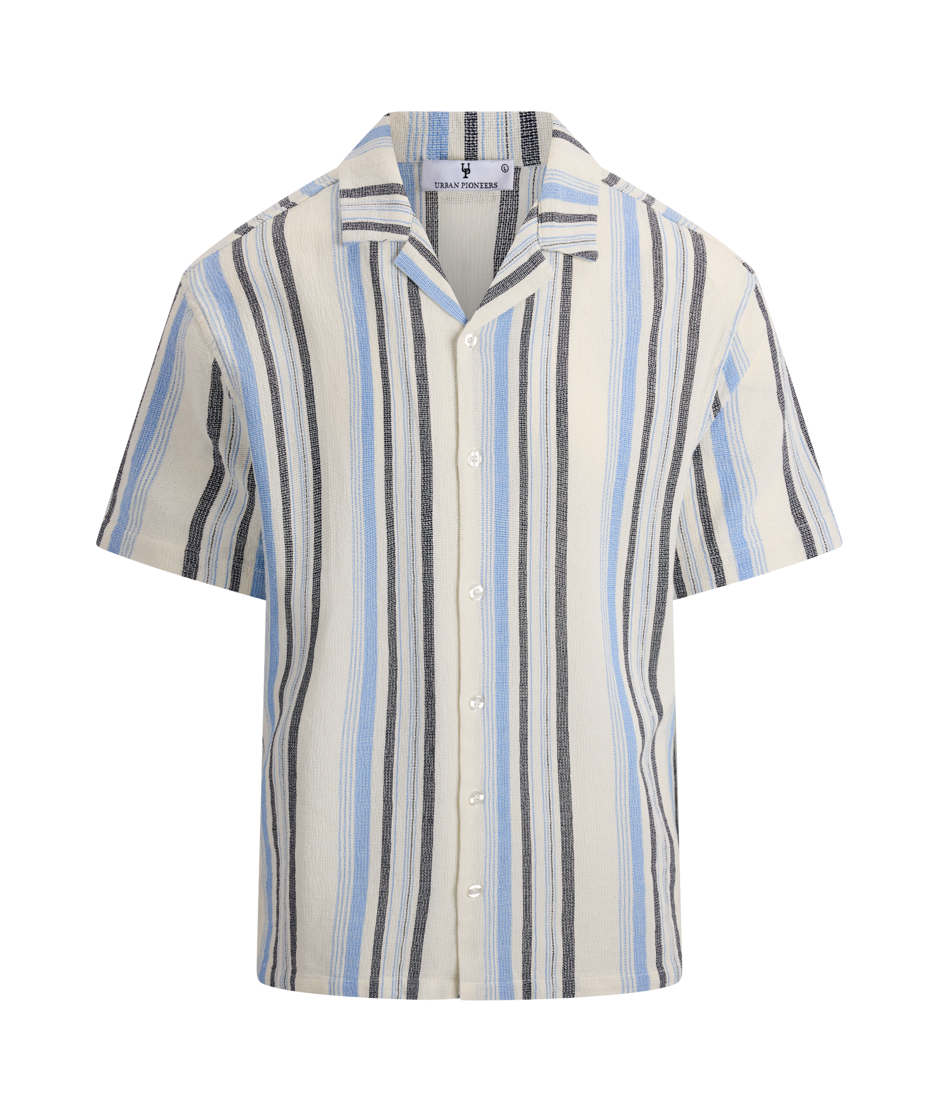Urban Pioneers Male Carmelo SS Shirt SS SHIRT BLUE MULTI