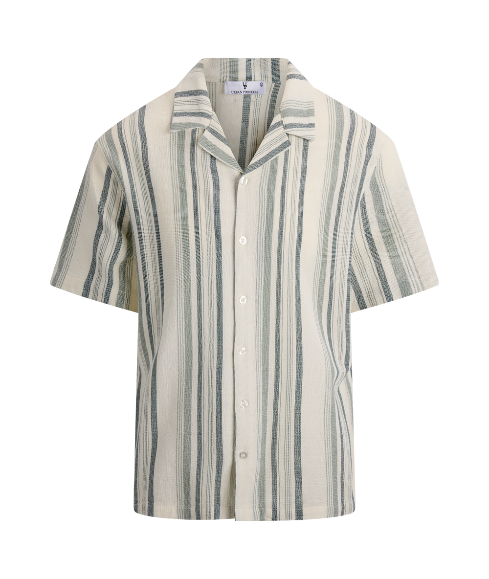 Urban Pioneers Male Carmelo SS Shirt SS SHIRT GREEN MULTI