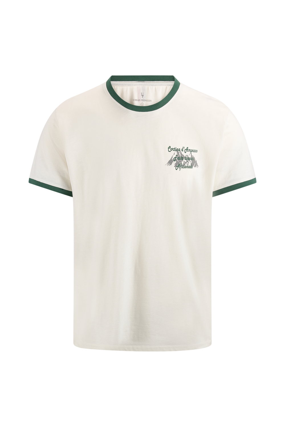 Urban Pioneers Male Carving Tee T-SHIRT GREEN