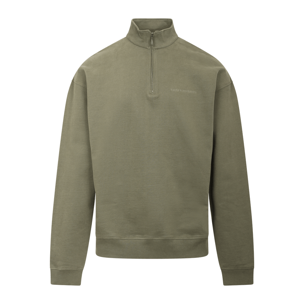 Urban Pioneers Male Chow Half-zip SWEATER FOREST NIGHT