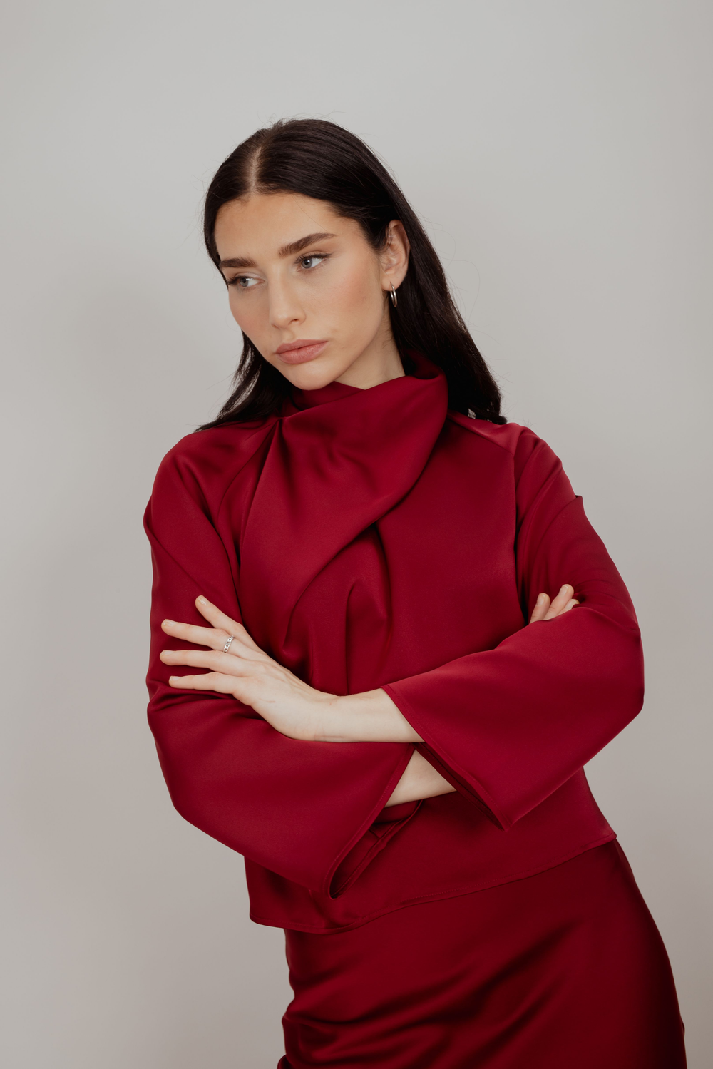 Urban Pioneers Female Cira Blouse BLOUSE BURGUNDY